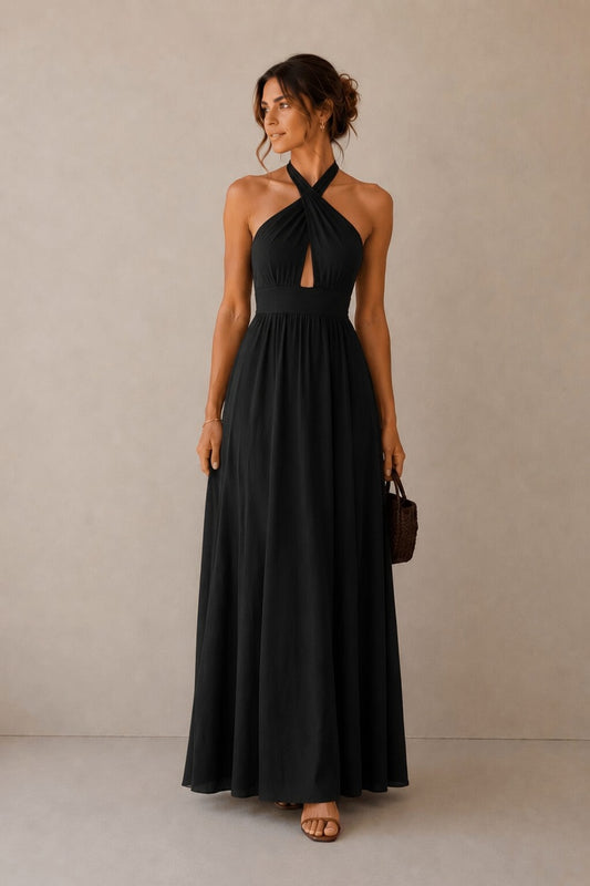 Long Maxi Shoulderless Summer Dress For Women