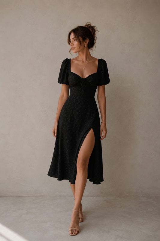 Women's Midi Dress for Summer Time